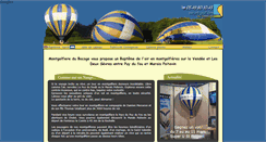 Desktop Screenshot of la-montgolfiere.com